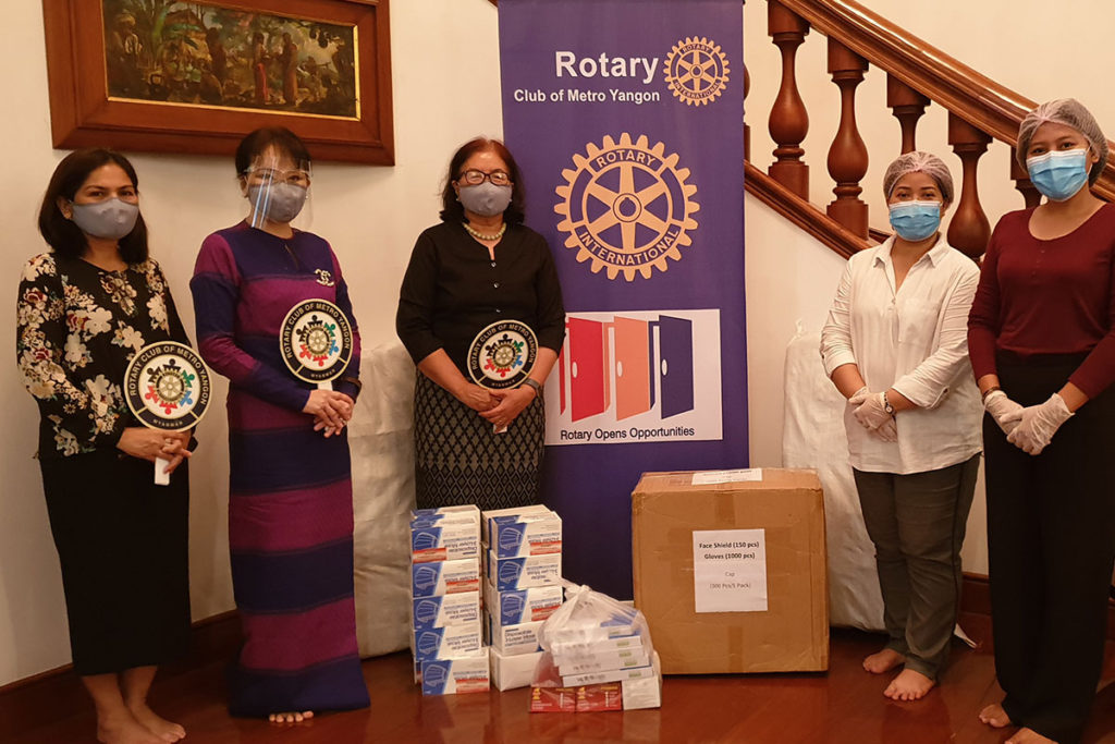 D-2: Rakhine State donation for Covid-19