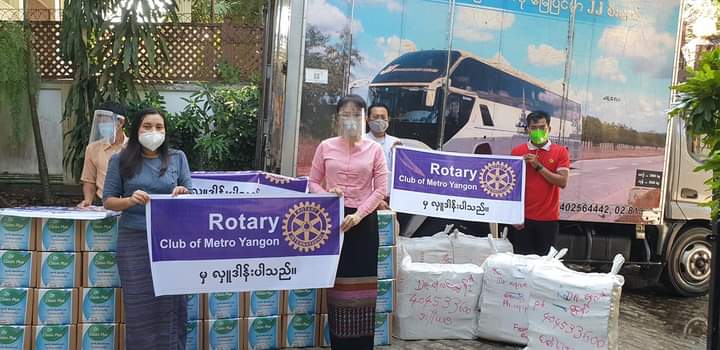 D-14:Donation to Rakhine State for Hospital and Camps