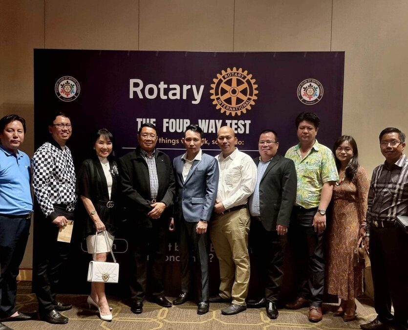 Rotary Metro Yangon’s Pre Thingyan Gathering Dinner @ Pan Pacific Hotel