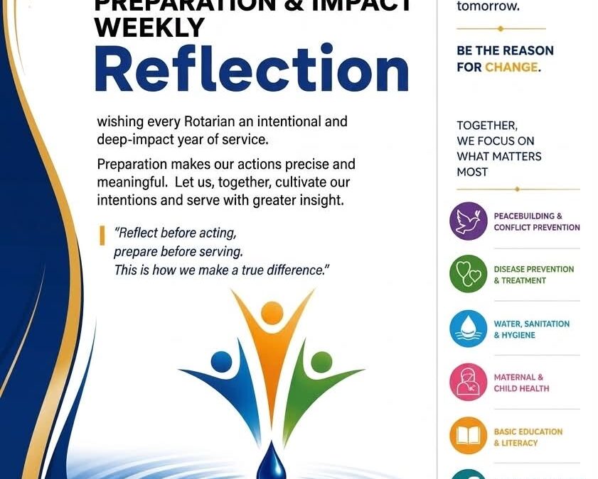 Metro Yangon’s Rotary Weekly Reflection – Week 2