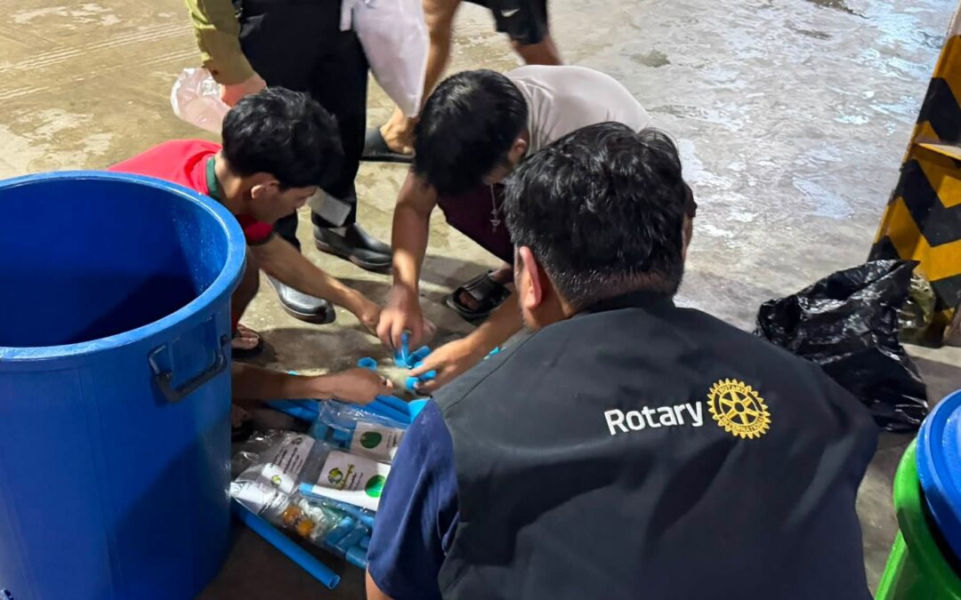 Emergency Clean Water Support from U Khin Maung Win & Daw Soe Moe (Shwe Myittar Company)